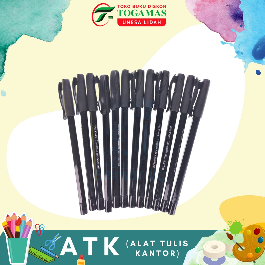 

BALLPEN ECER 7STAR 0.7MM 548899 ALLIGATOR (BLACK) / READY STOCK