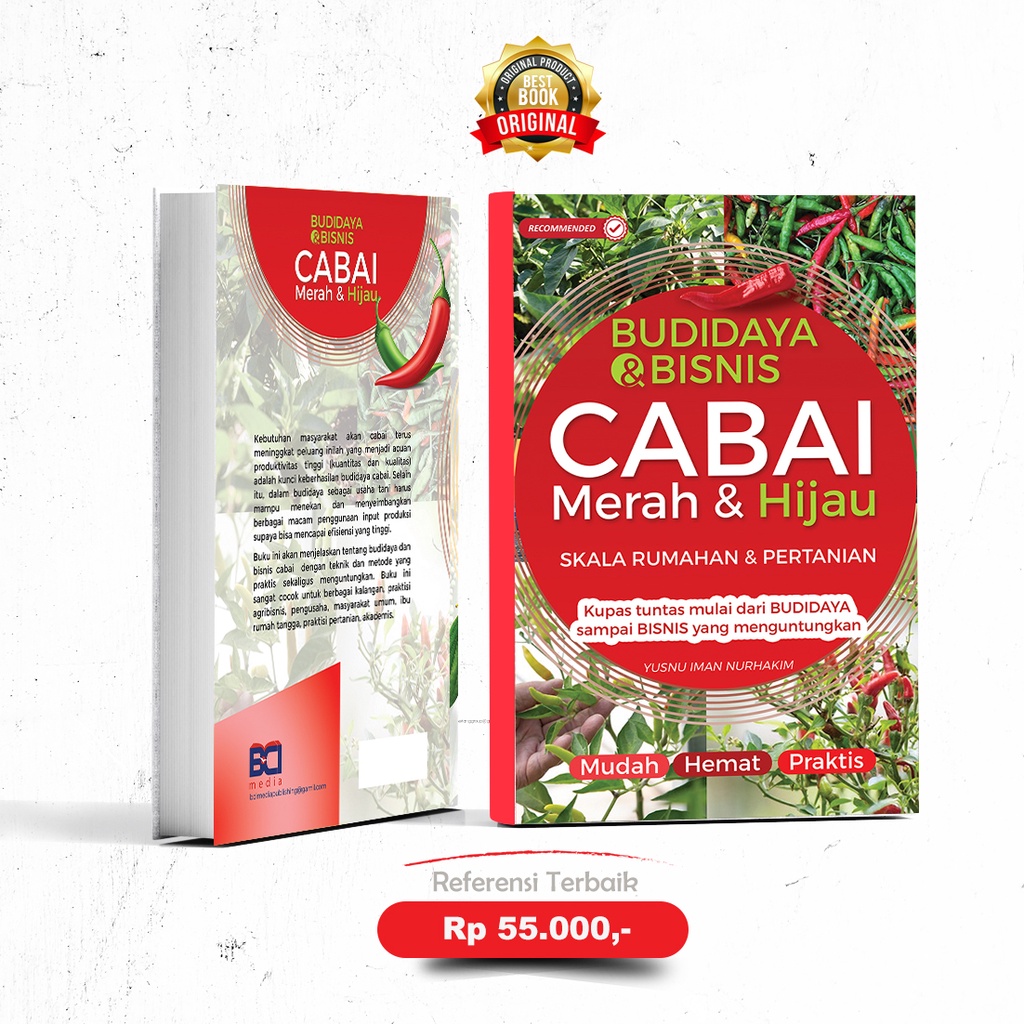 Jual Buku Budidaya Dan Bisnis Cabai Merah Dan Hijau Ori Shopee