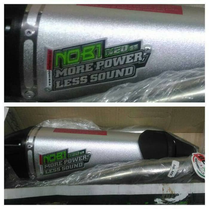Termurah knalpot nob1 neo ss mx old/knalpot nobi neo ss mx lama