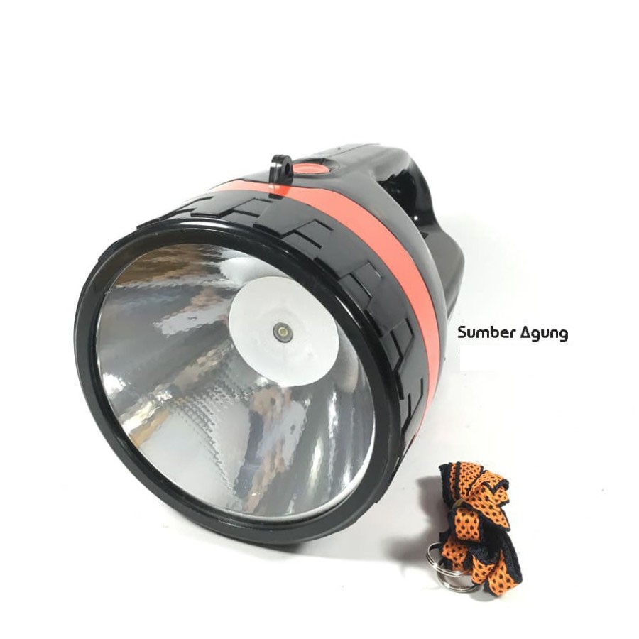Senter Kawachi KD6611 6611 Cahaya Putih LED Besar Terang Emergency