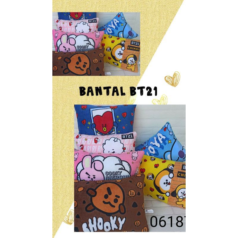 Bantal Bt21 Bantal Bts Bantal Sofa Bt21 Bantal Kecil Bts Bantal Kpopers Bantal