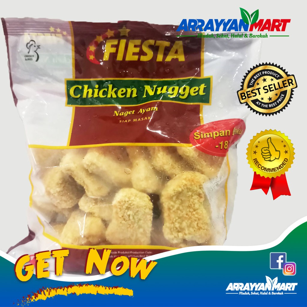 

FIESTA Chicken Nugget 500 gram / Naget Ayam