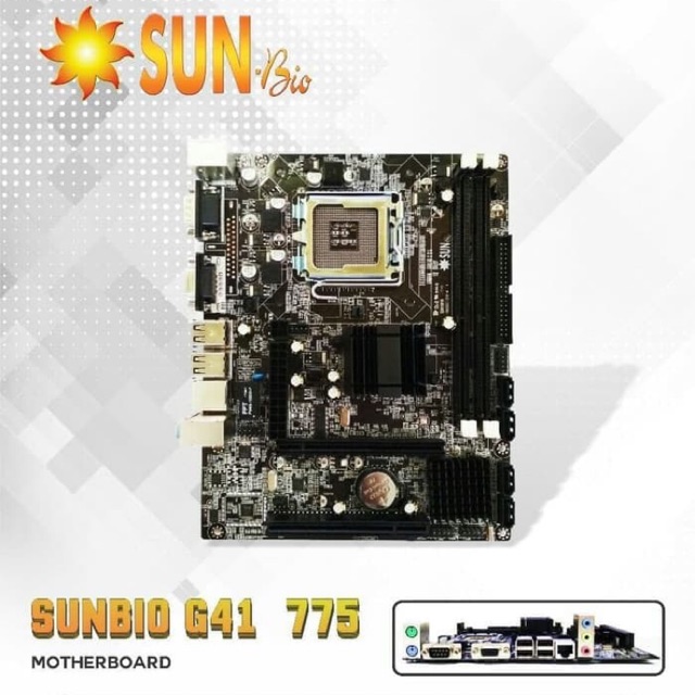 MAINBOARD G41 775 SUNBIO / MB / motherboard intel