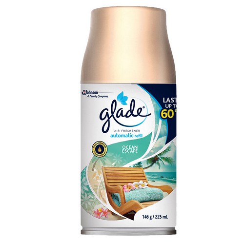 Glade Automatic Refill 60 Days Lemon Peony Pengharum Ruangan 225ml Air Freshener Glad