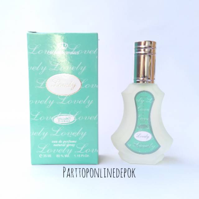 Parfum Minyak Wangi Arab Dobha Spray Aroma Lovely 35ml 35 ml Original