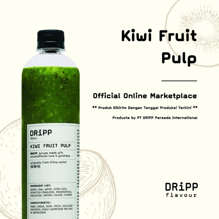 

DRIPP PULP KIWI FRUIT