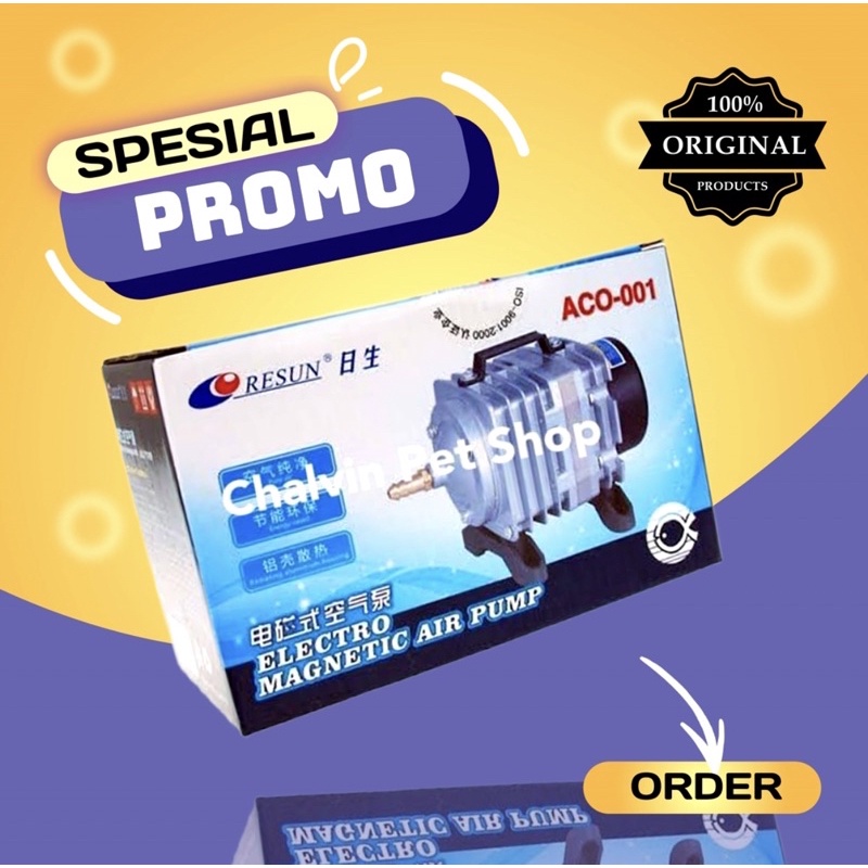 Pompa Udara Aerator Resun ACO 001 ACO-001