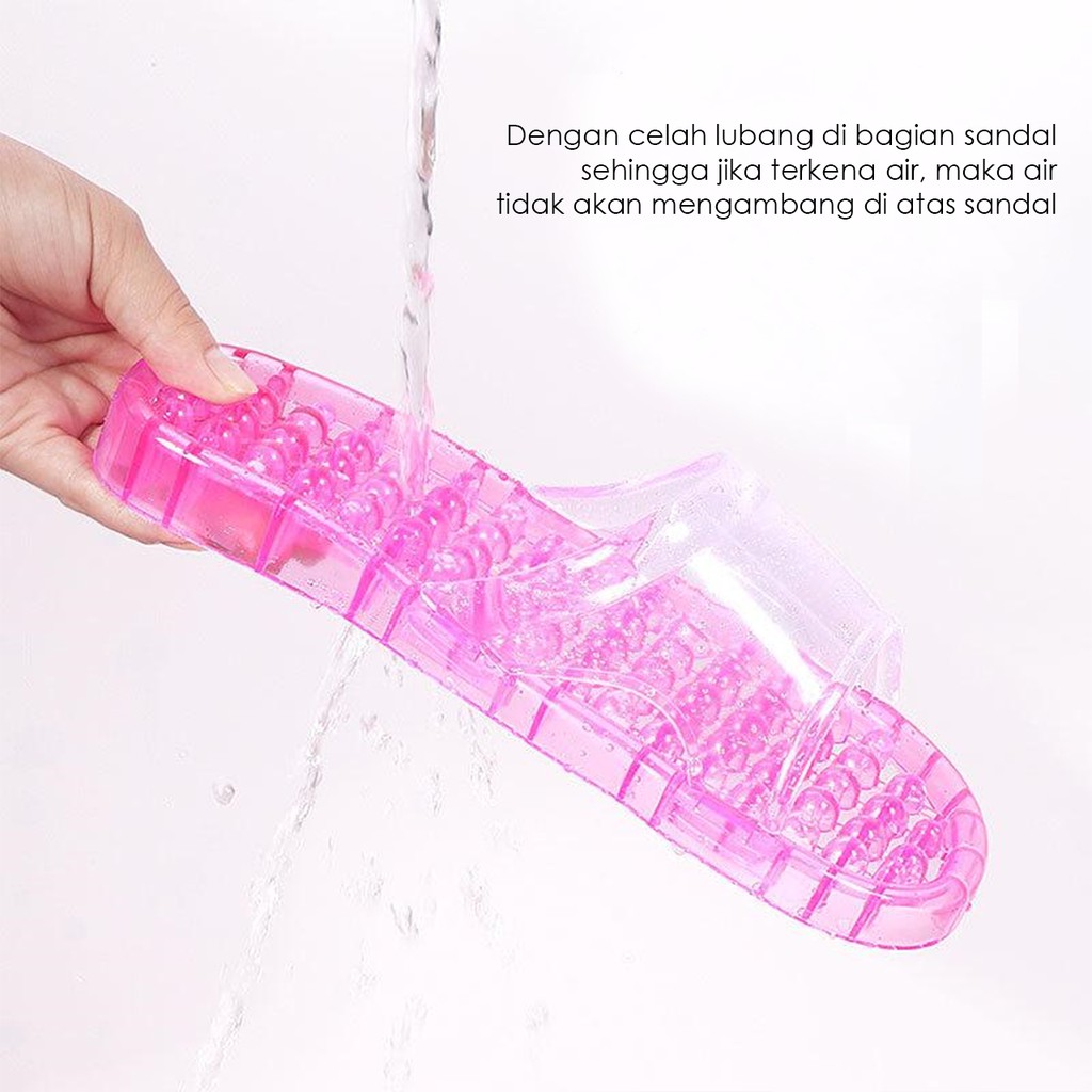 SANDAL SERBAGUNA SANDAL MANDI / SENDAL TERAPI / BATHROOM SANDALS COLORFULL / SANDAL PIJAT / MONO