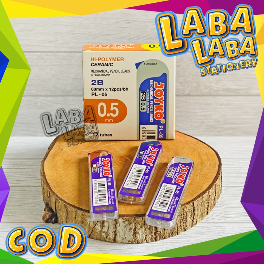 

LabalabaStationery Isi Pensil Mekanik 2B KENKO 0,5mm / KENKO PL-05