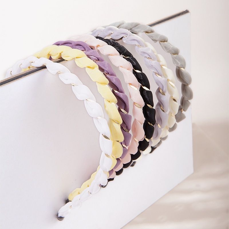 [COD] BANDO KOREA KERUT LILIT EMAS ELEGAN PREMIUM IMPORT WARNA WARNI CANTIK