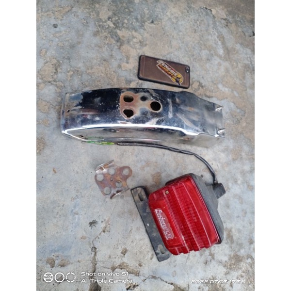 spakbor belakang honda win stop lamp honda win bracket sein belakang honda win