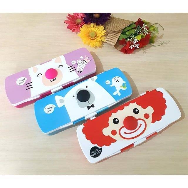 

Tempat pensil anak unik badut clown