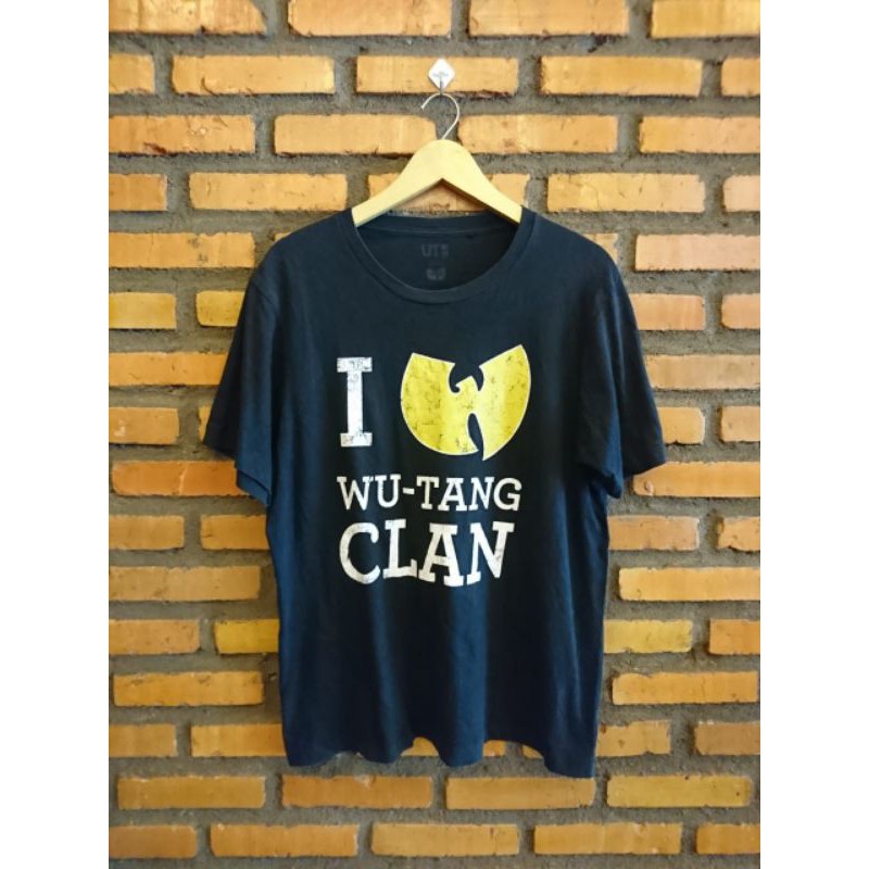 tshirt wutang clan x uniqlo (second)