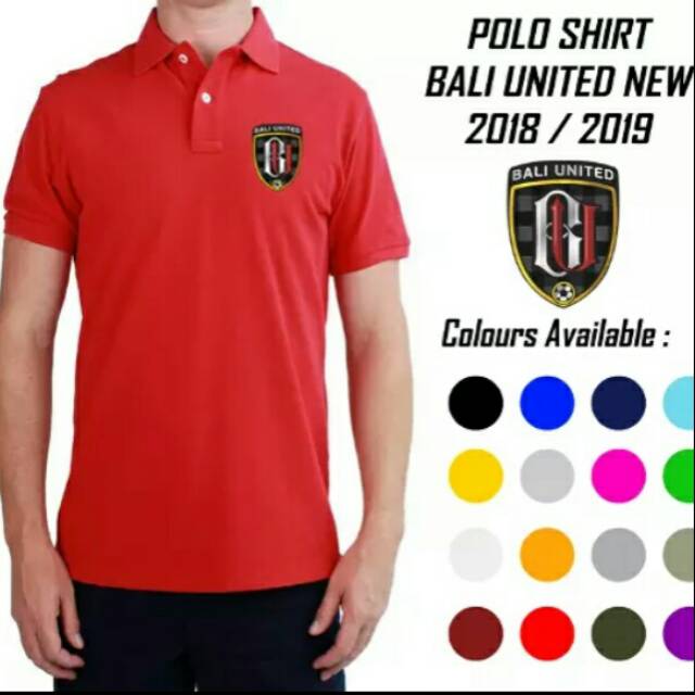 Kaos polo bali united