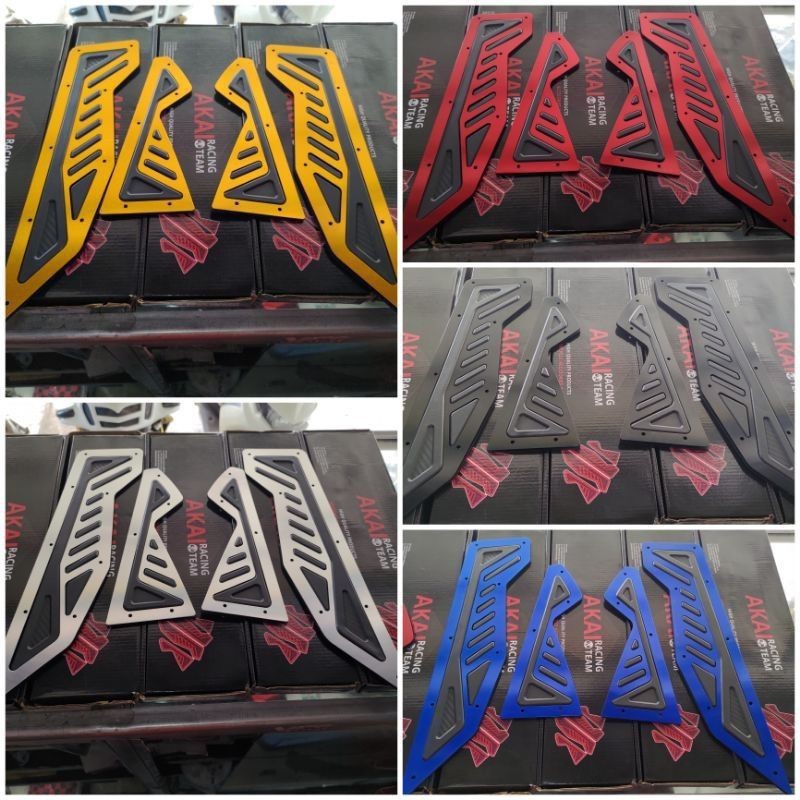 BORDES NMAX KARPET NMAX PIJAKAN KAKI NMAX LAMA/OLD  MERK AKAI RACING ORIGINAL