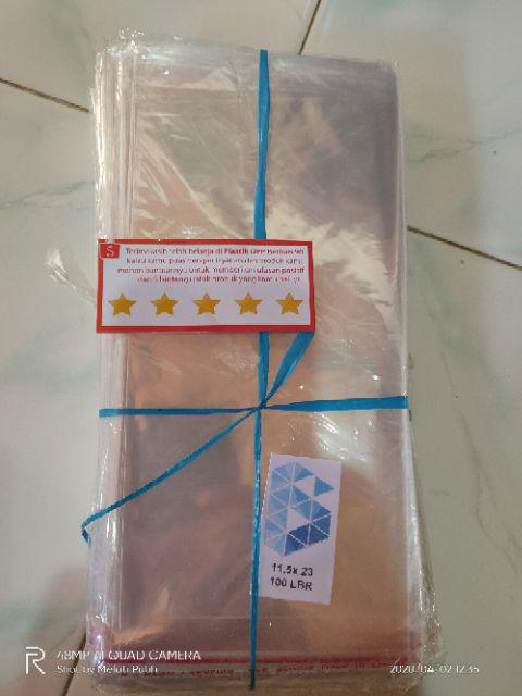 Plastik Opp 11,5 X 23 Cm 18 Mic / Plastik Aksesoris