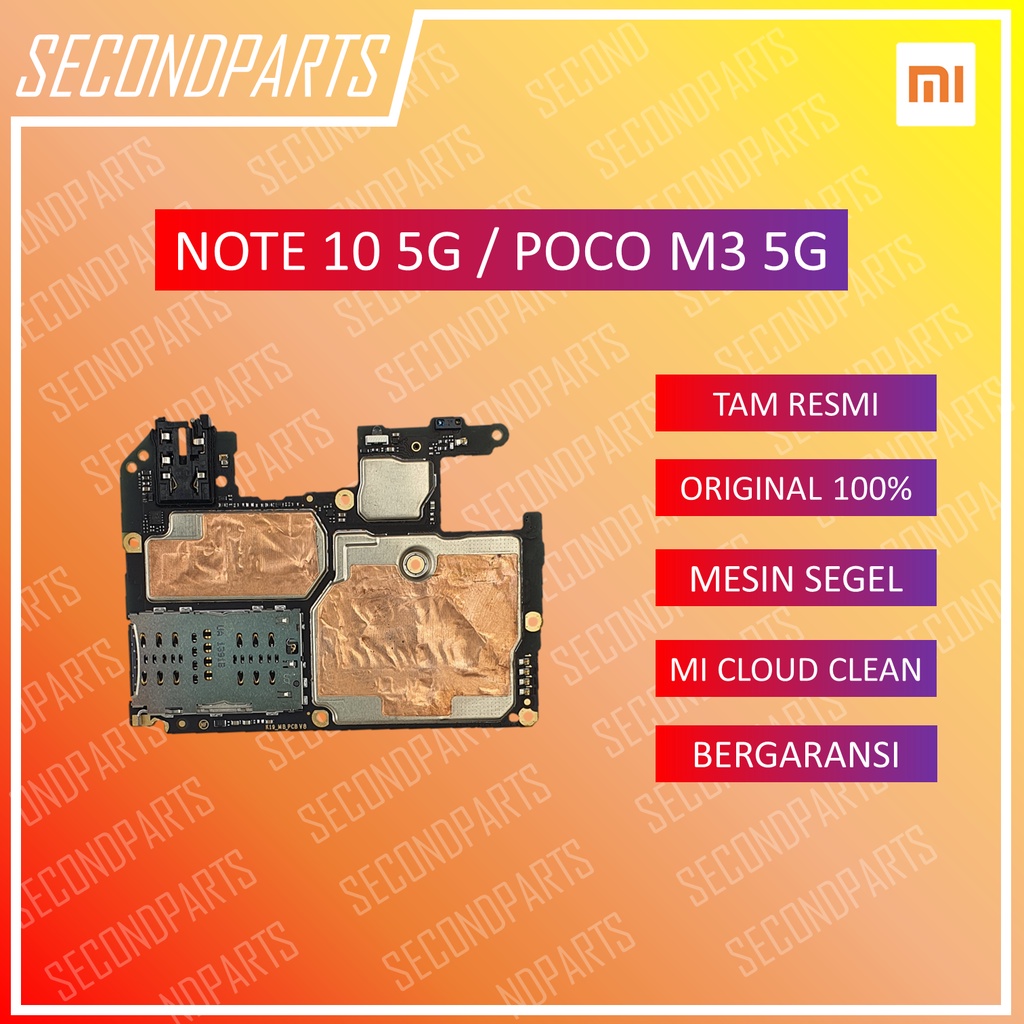 MESIN NORMAL XIAOMI REDMI NOTE 10 5G / POCO M3 5G SEGEL ORIGINAL