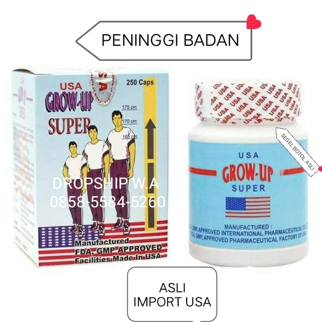 GROW UP SUPER USA obat peninggi badan