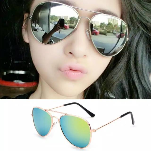 Kacamata Vintage Dewasa Pria Wanita - Glasses Bulat Fashion Retro