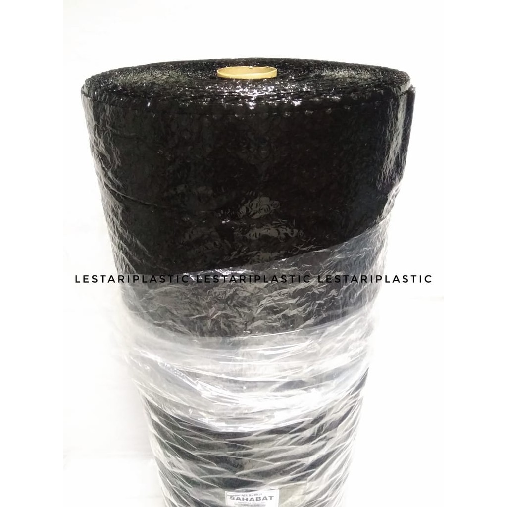 

Gojek/Grab Bubble Wrap HITAM / AirBubble Roll 125cm x 50 m Murah Packing Pelapis Merk SAHABAT