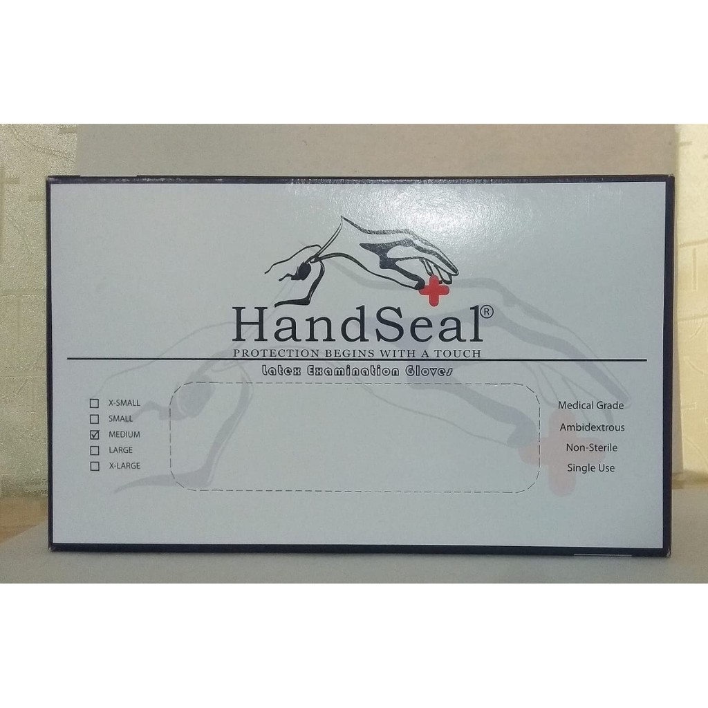 Sarung Tangan HandSeal / Sarung tangan Latex Examination Gloves
