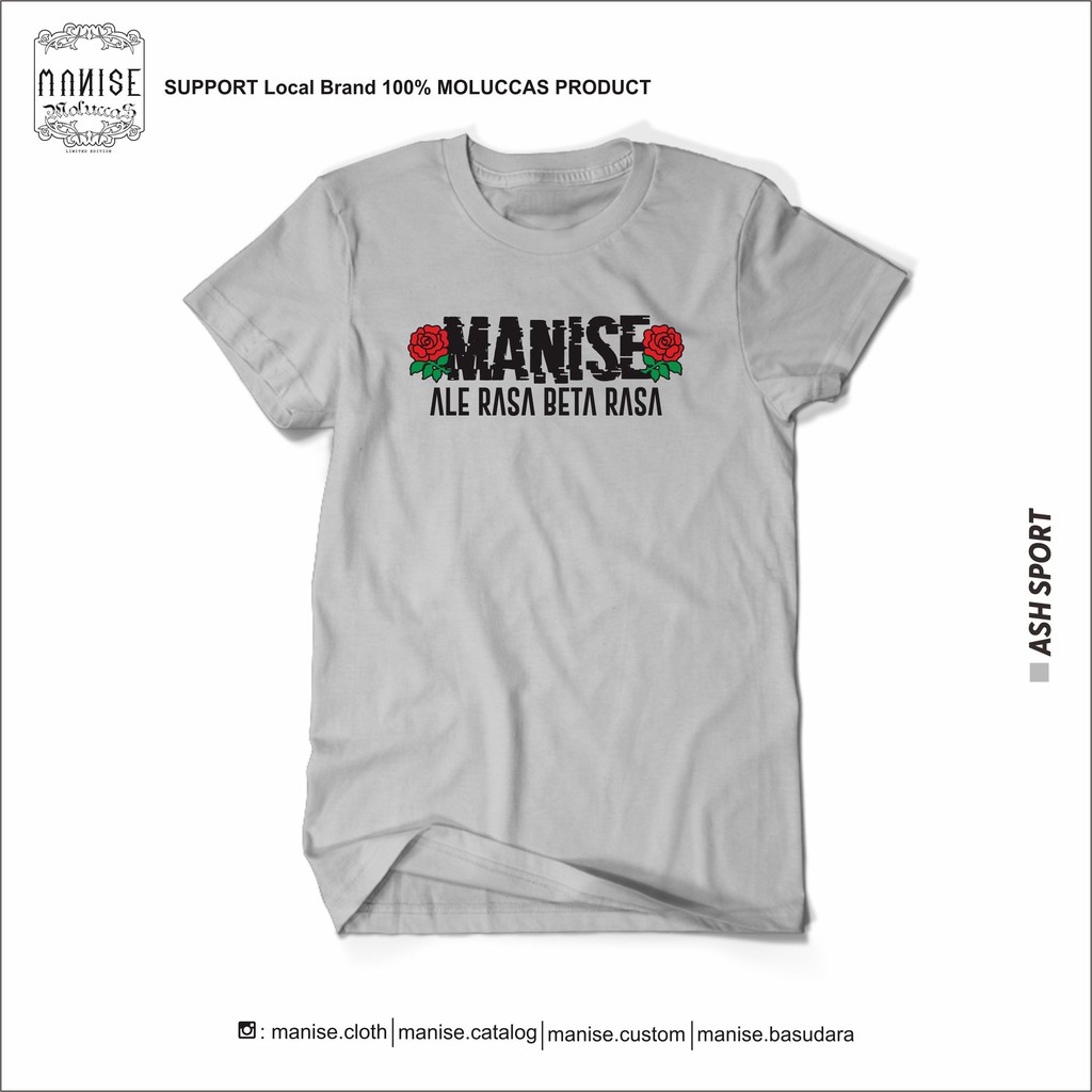MANISE.cloth | MANISE ROSE - KAOS AMBON-MALUKU