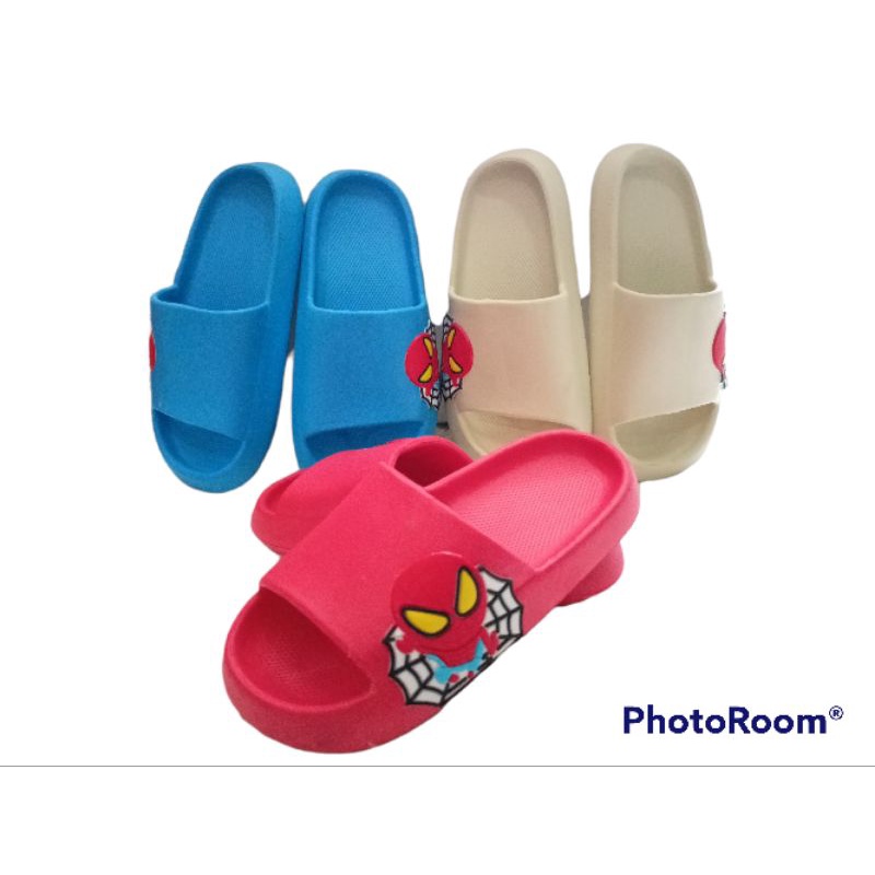 SENDAL ANAK SLIP ON SPIDERMAN