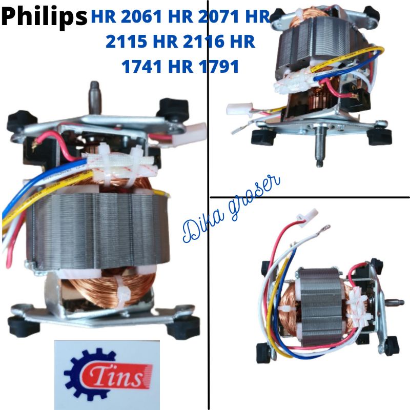 DINAMO BLENDER PHILIPS HR 2061-2071-2115-2116-1791-1741