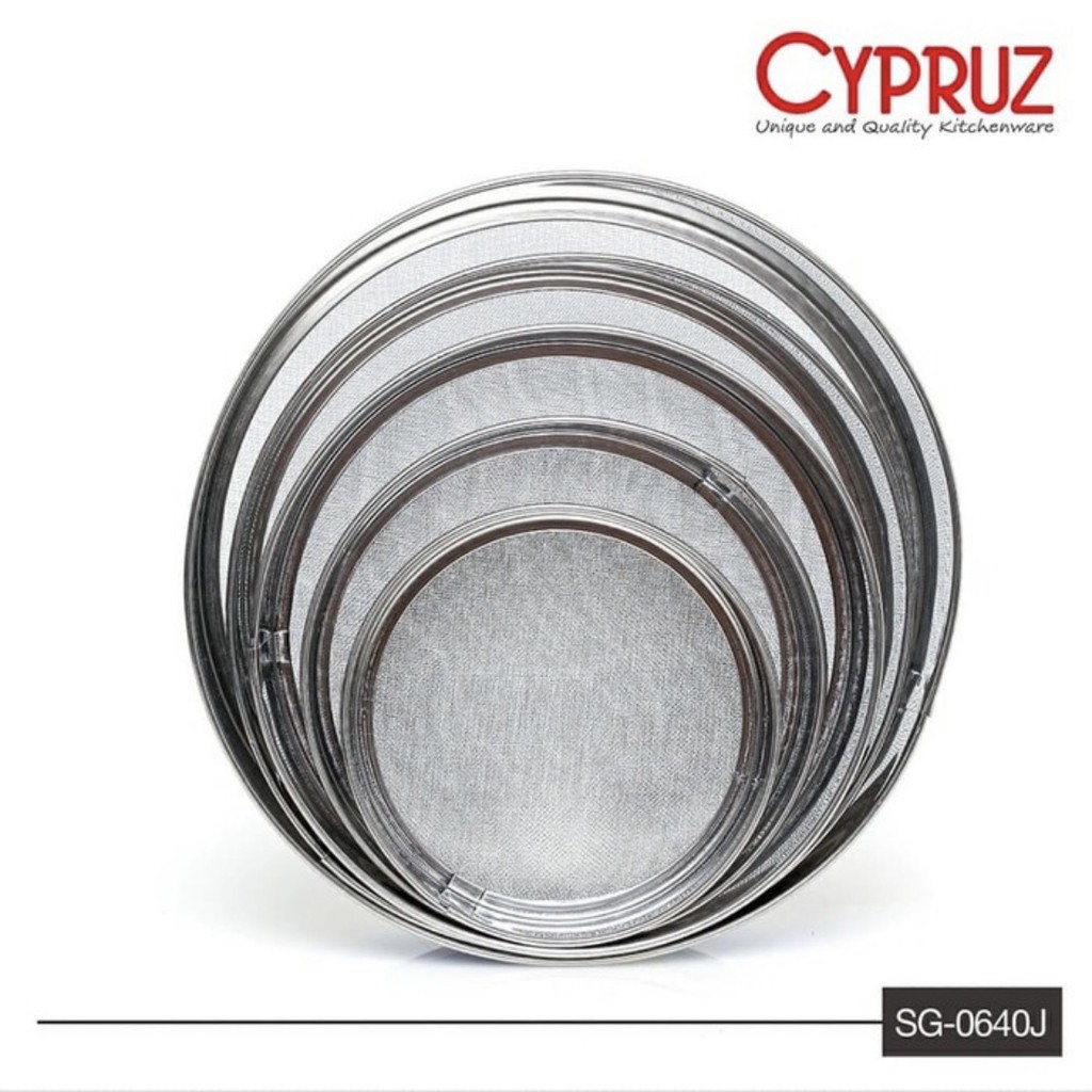 Saringan Tepung Stainless Jeju SG-0640J