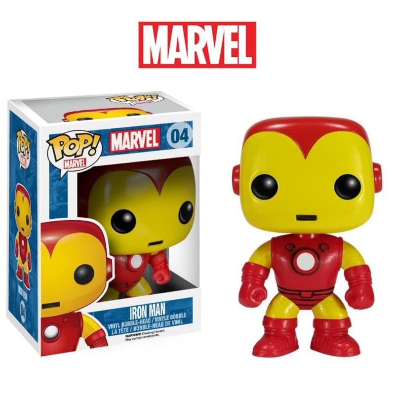 Original Funko POP Marvel Iron Man - Iron Man (Classic)