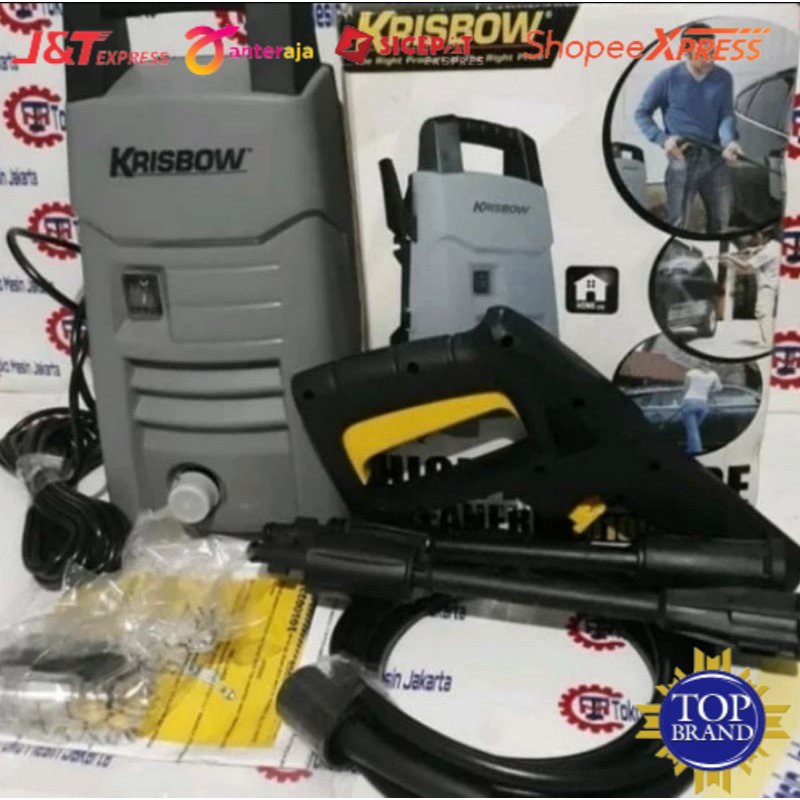Mesin steam cleaner krisbow 90bar