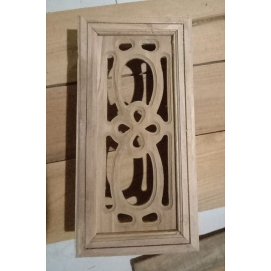 Loster Kayu Jati Ukuran 17x34