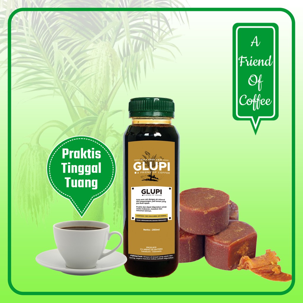 

Glupi | Gula Aren Cair Asli | Palm Sugar Untuk Boba Susu