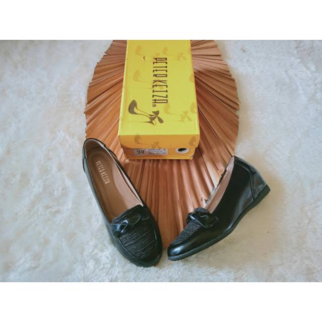 WEDGES PETER KEIZA HHE18-3 BLACK | Shopee Indonesia