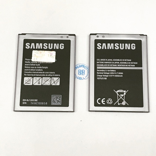 Baterai Samsung J1 2016 Baterai J120 EB-BJ120CBE Ori