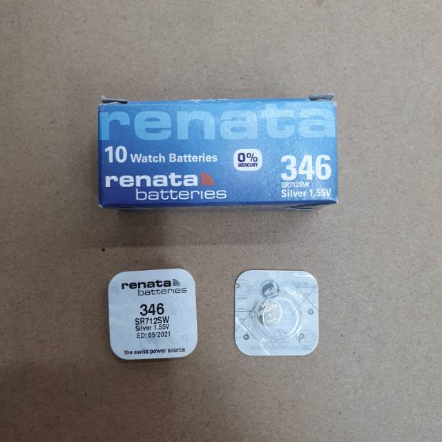 Baterai Renata SR712SW/346 1,55V Original