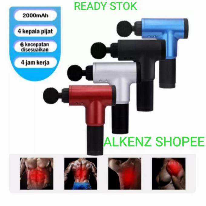 Jual Facial Gun Massage Alat Pijat Elektrik Punggung Pundak Betis