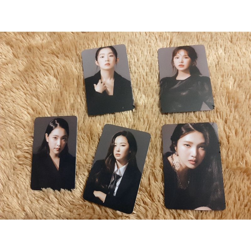 Photocard Red Velvet sg 2021 benefit ktown4u Irene Seulgi Wendy Joy Yeri