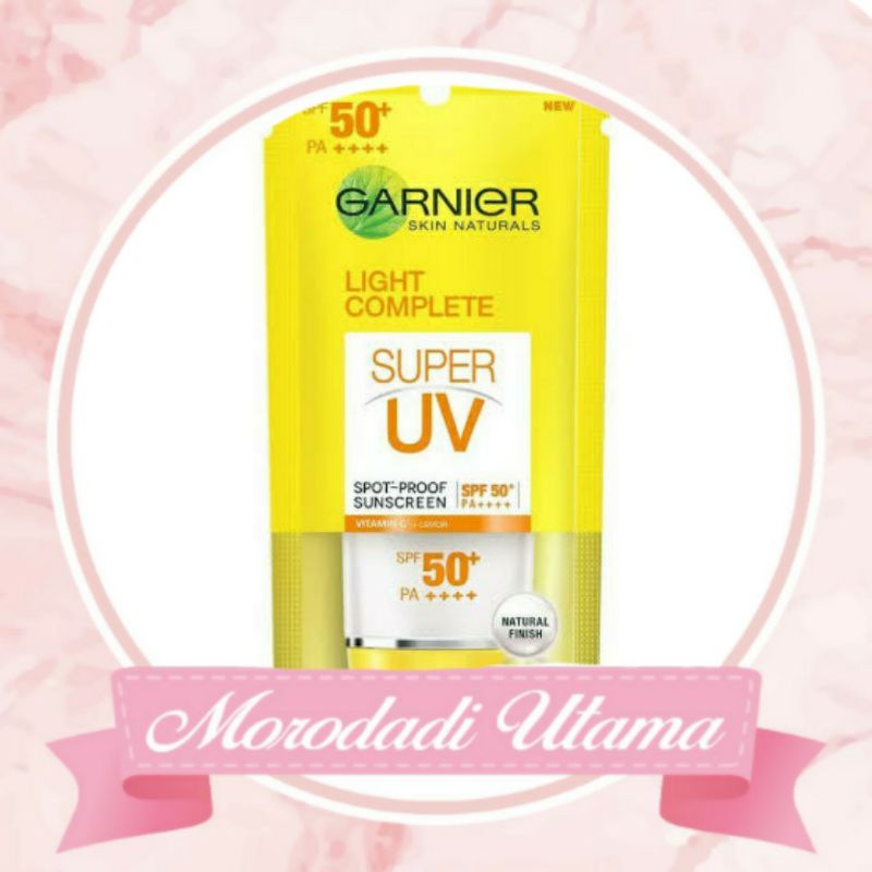 GARNIER Bright  Complete Vitamin C  Super UV SPF 50+ PA++++