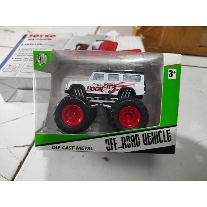 diecast jeep hummer h2 putih