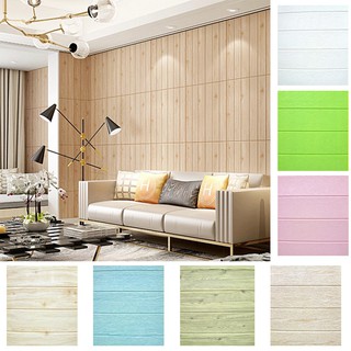  Wallpaper  3D  FOAM  Wallfoam Motif  Kayu  3D  Shopee Indonesia