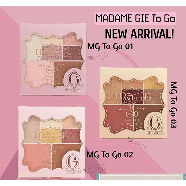 MADAME GIE MADAME TO GO MAKEUP KIT 19GR