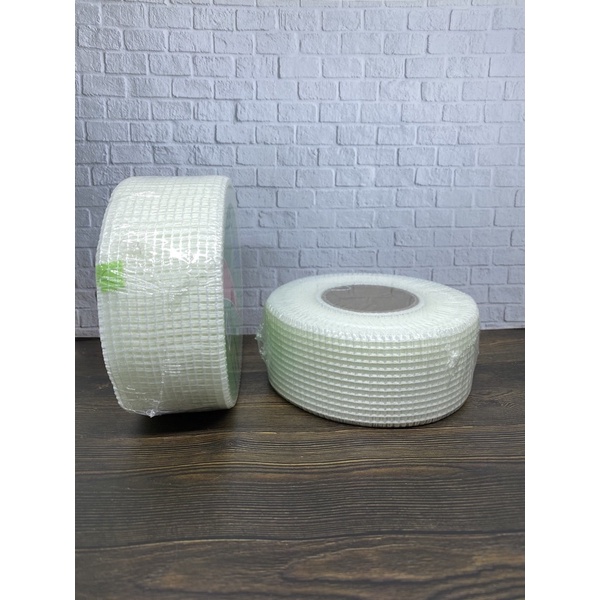 Lakban Gipsum / Lem Gipsum / Fibertape / Lem Kasa Gipsum / Isolasi Gipsum 2inch