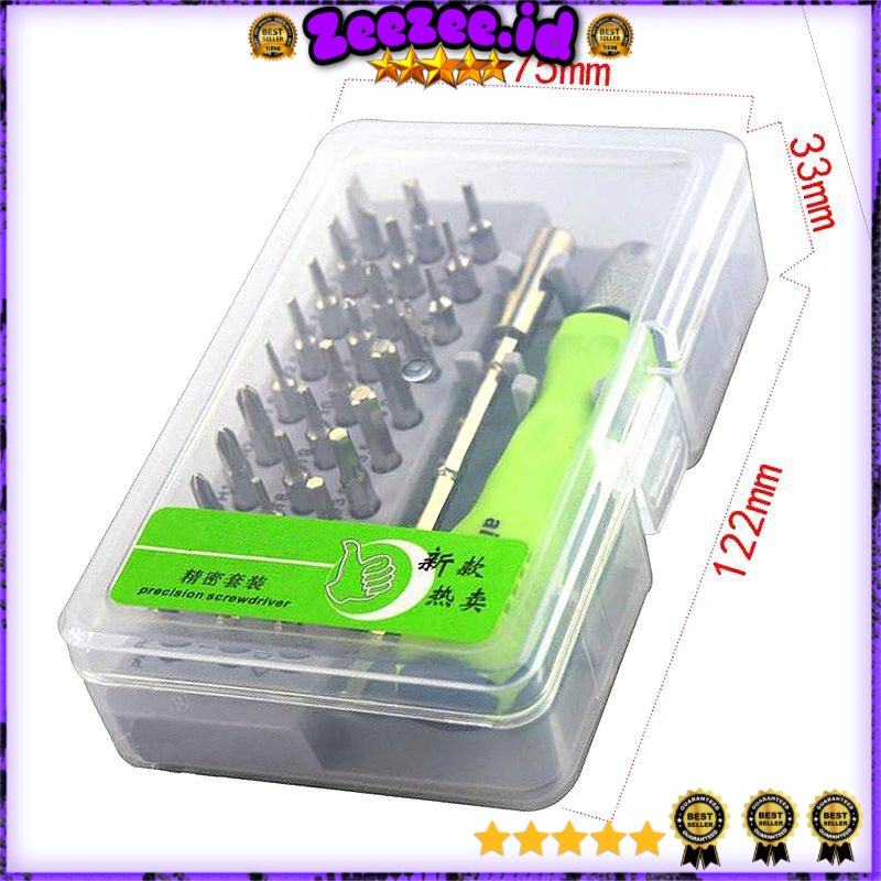 Obeng 30 in 1 Magnetic Screwdrivers Repair Tool Kit for Smartphone