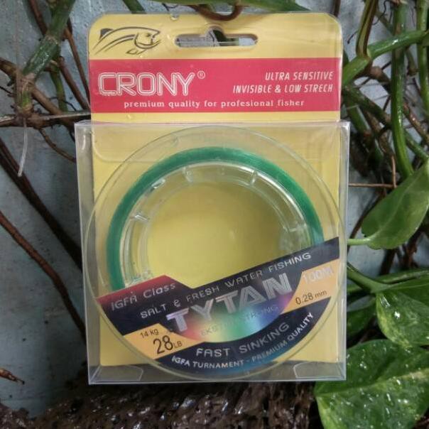Siap COD ➢ senar CRONY TYTAN 100M ❄KBZ★