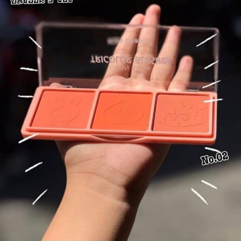 KISS BEAUTY TRICOLOR | BLUSH ON KISS BEAUTY