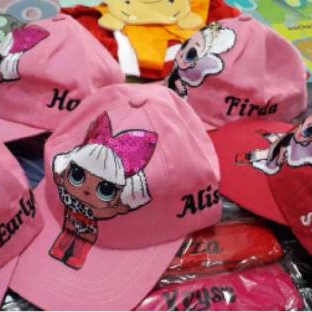 Topi Anak Led Nama LOL/Super Hero-3