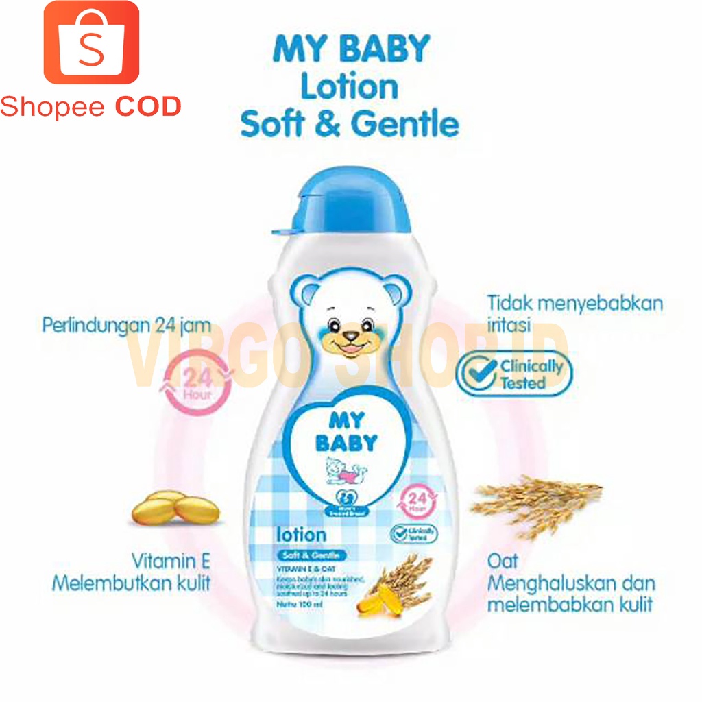 My Baby Lotion Soft &amp; Gentle Body Lotion Perawatan Kulit Bayi Lotion 100ml / Baby Lotion / Lotion Baby / Body Lotion Bayi / Body Lotion Baby / My Baby Lotion