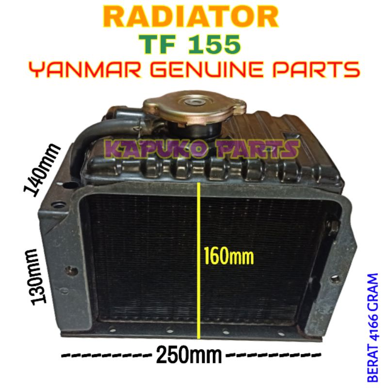 TF 155 RADIATOR ORIGINAL MESIN DIESEL YANMAR DIESEL ENGINE