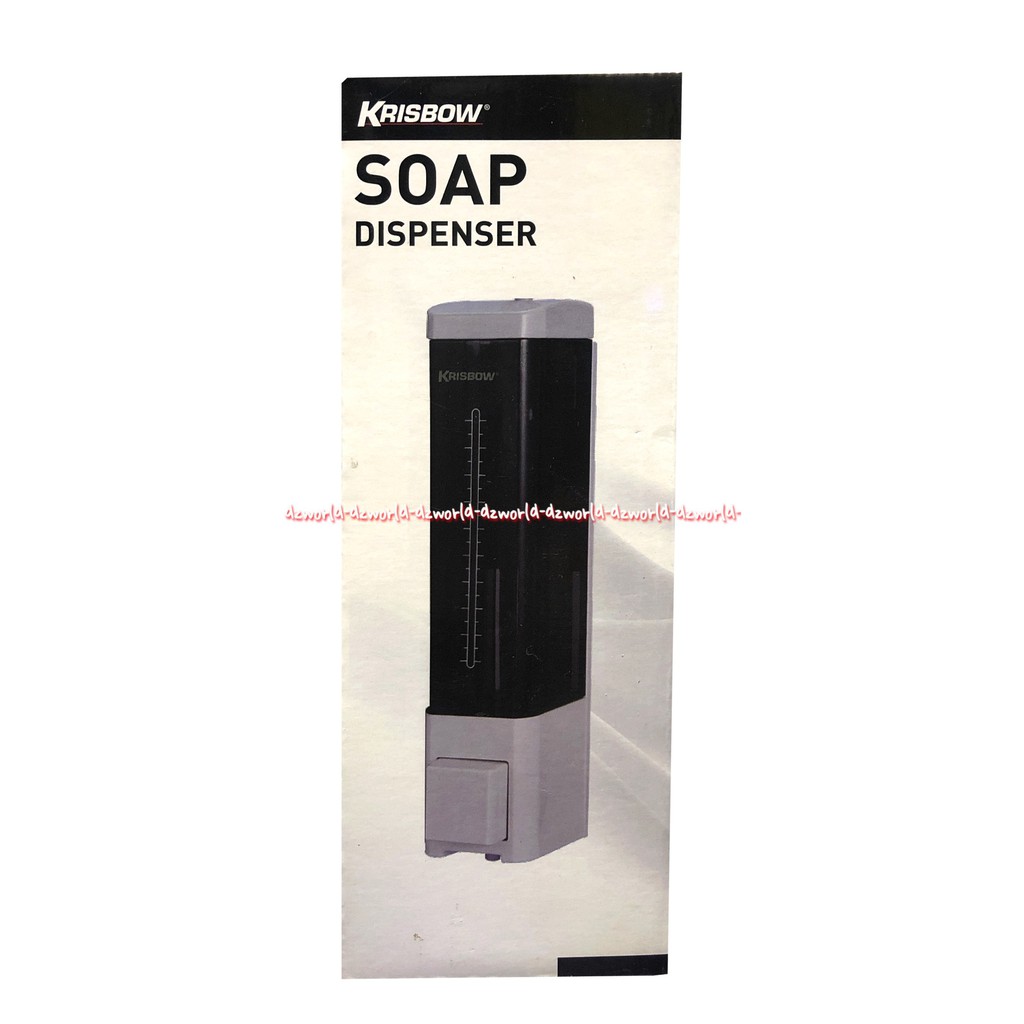 Krisbow Soap Dispenser 200ml Tempat Sabun Mandi Sabun Cuci Tangan Shampoo Cair Di Toilet Model Tekan Pencet Soaps Dispencer Kris Bow 200 ml